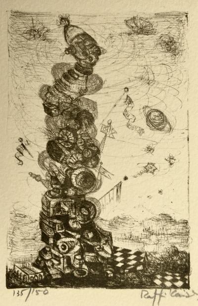 Raffi KAISER - Sans-titre, Suite de 6 lithographies originales signées 2