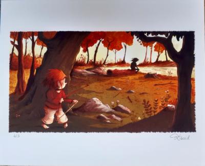 Dawid Cathelin - à l’unisson - Impression signée au crayon 2