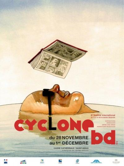 Etienne Davodeau -  Aquarelle Salon BD à la Réunion 2