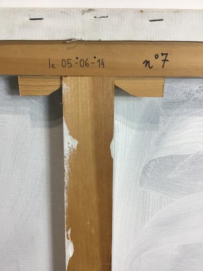 Camille ADRA - Sans titre, 2014 - Technique mixte sur toile 2