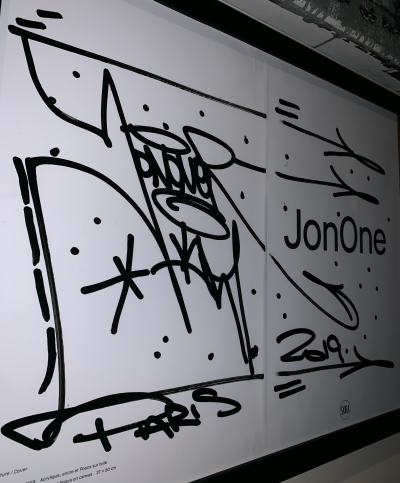 JonOne - Rock ! - Dessin signé - 2019 2
