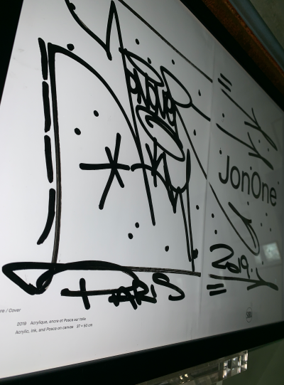 JonOne - Rock ! - Dessin signé - 2019 2