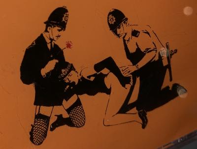 BANKSY (d’après) - We Love You... , 2001 - Tryptique 2
