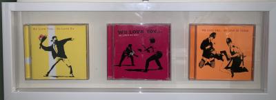 BANKSY (d’après) - We Love You... , 2001 - Tryptique 2