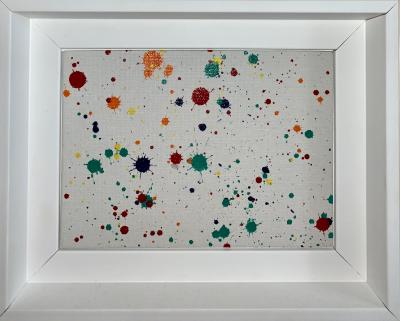 FUTURA2000 - Galaxy - Peinture sur toile - Signée - 2000 2