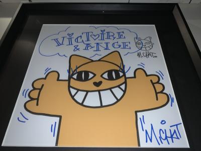 M.Chat (Thoma Vuille) -  Chat souriant  - Dessin 2