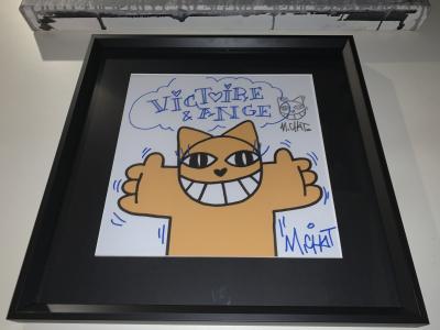 M.Chat (Thoma Vuille) -  Chat souriant  - Dessin 2