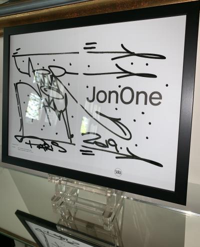 JonOne - Rock ! - Dessin signé - 2019 2
