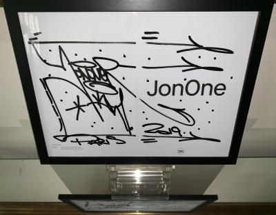 JonOne - Rock ! - Dessin signé - 2019 2