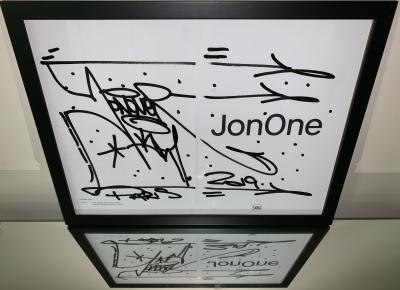 JonOne - Rock ! - Dessin signé - 2019 2