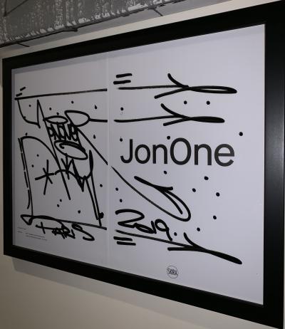 JonOne - Rock ! - Dessin signé - 2019 2