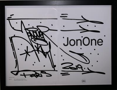 JonOne - Rock ! - Dessin signé - 2019 2