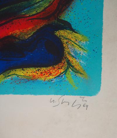 Gustave SINGIER : Envol - Lithographie originale Signée 2