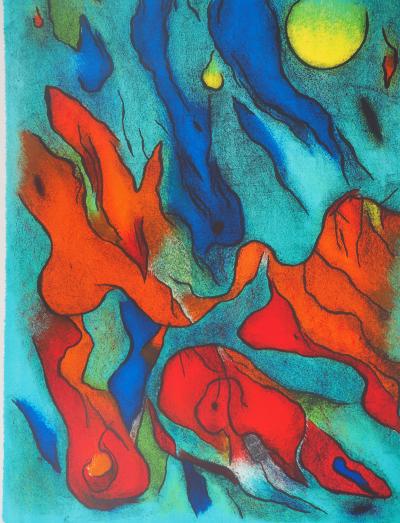 Gustave SINGIER : Envol - Lithographie originale Signée 2