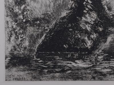 Marc CHAGALL - Le renard et le bouc, 1952 - Gravure à l'eau forte originale 2