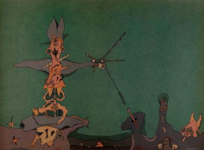 Jorge CAMACHO - Cenizas, 1974, suite de 10 lithographies 2