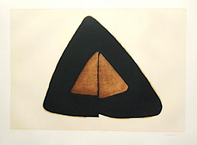 Conrad MARCA-RELLI - Composition 8, 1977, Eau-forte et aquatinte 2