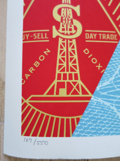 Shepard FAIREY (Obey) - Raise The Level,  2019 - Sérigraphie signée au crayon 2