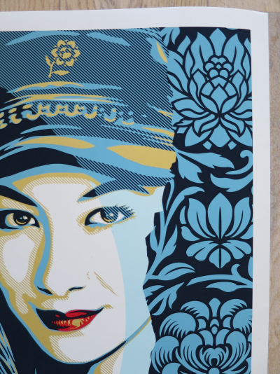 Shepard FAIREY (Obey) - Raise The Level,  2019 - Sérigraphie signée au crayon 2