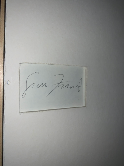 Sam Francis - Galaxy - Lithographie - 1992 - Signé 2