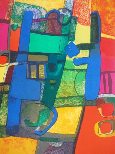 Maurice Estève - Printemps - Lithographie originale, 1969 2