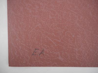 César DOMELA : Composition au tuba - Lithographie originale, Signée 2