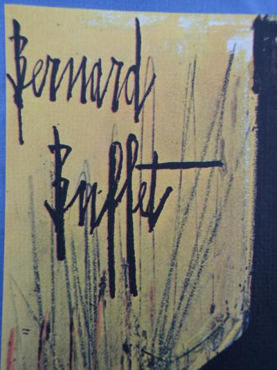 Bernard BUFFET : Nature morte au Whisky, 1968 -  Lithographie originale signée 2