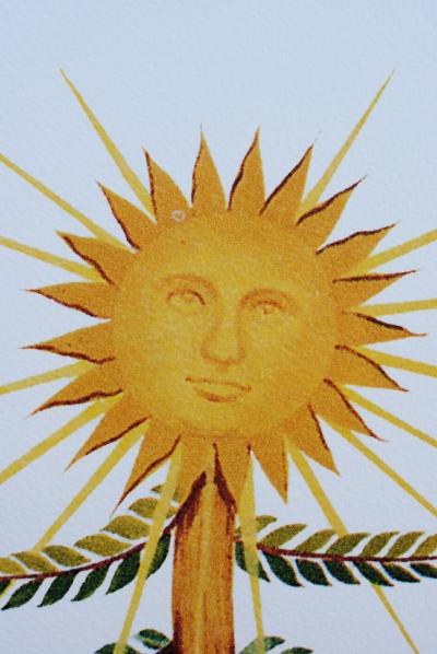 Salvador DALI (d’après) : Flordali - Arbre Lune - Lithographie signée et datée 2