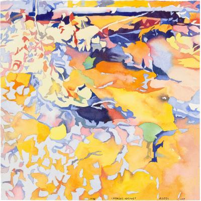Jean-Paul AGOSTI - Neminis hortus, 2019 - Aquarelle 2