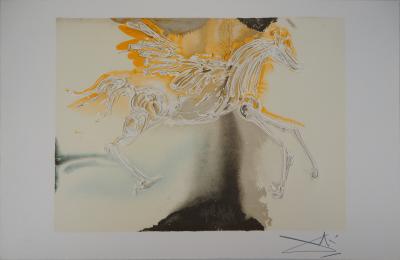 Salvador DALI - Pégase, 1983 - Lithographie signée 2