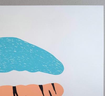 John DENEUVE - Huitre, 2014 - Sérigraphie signée et numérotée 2