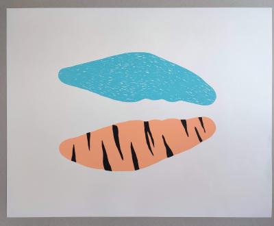 John DENEUVE - Huitre, 2014 - Sérigraphie signée et numérotée 2
