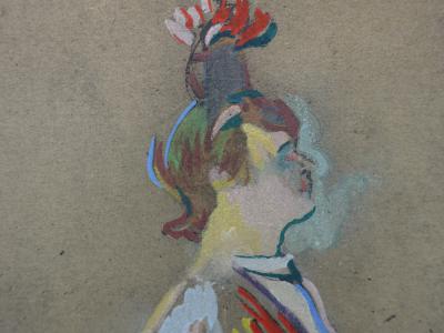 Henri de TOULOUSE-LAUTREC (d’après) - Au cabaret, Lithographie signée, 1927 2