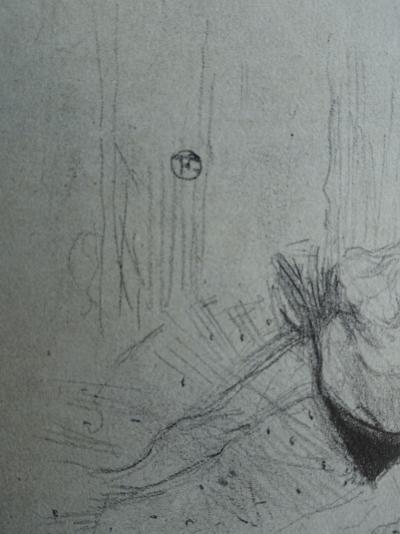 Henri de TOULOUSE-LAUTREC (d’après) - Ida Heath danseuse anglaise du Moulin rouge, 1927 - Lithographie signée 2