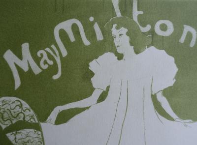 Henri de TOULOUSE-LAUTREC (d’après) - May MILTON, Lithographie signée, 1927 2
