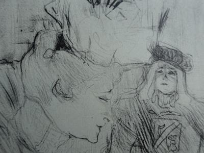 Henri de TOULOUSE-LAUTREC (d’après) - Mademoiselle Marcelle, Lithographie signée, 1927 2