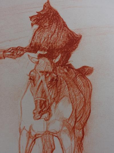 Henri de TOULOUSE-LAUTREC (d’après) - Au cirque, 1927 - Héliogravure signée 2