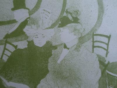 Henri de TOULOUSE-LAUTREC (d’après) - Les deux soeurs, Lithographie signée, 1927 2