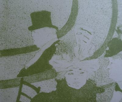 Henri de TOULOUSE-LAUTREC (d’après) - Les deux soeurs, Lithographie signée, 1927 2