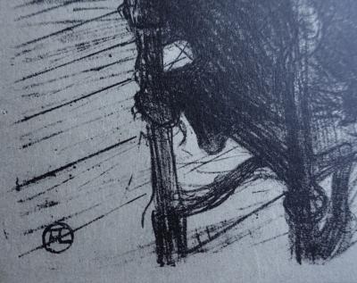 Henri de TOULOUSE-LAUTREC (d’après) - Leloir et Moreno dans les femmes savantes, 1927 - Lithographie 2