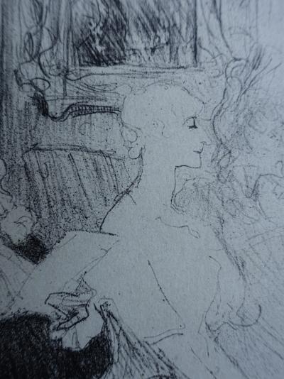 Henri de TOULOUSE-LAUTREC (d’après) - Leloir et Moreno dans les femmes savantes, 1927 - Lithographie 2