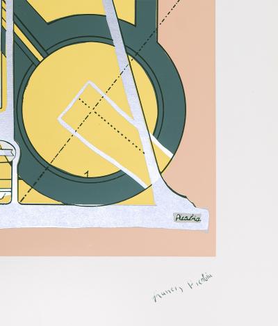 Francis PICABIA - Petite solitude au milieu des soleils, 1915 - Lithographie Originale 2