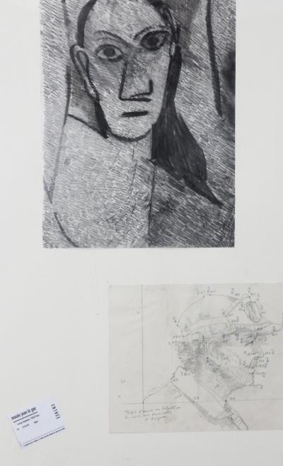 Jean LE CAC - Les demoiselles d’Avignon, 2008 - Dessin 2