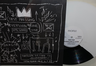 Jean-Michel BASQUIAT (d’après) - Rammellzee vs K Rob Beat Bop, 2014 - Impression offset sur vinyle 2