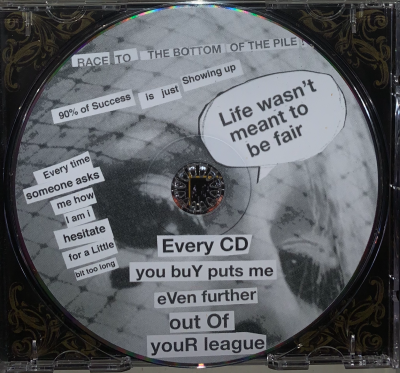 BANKSY - Paris, 2006 - Sérigraphie sur pochette de CD 2