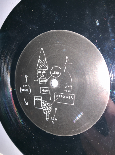 Jean Michel BASQUIAT (d’après) - Beat Bop - Impression offset sur vinyle 2