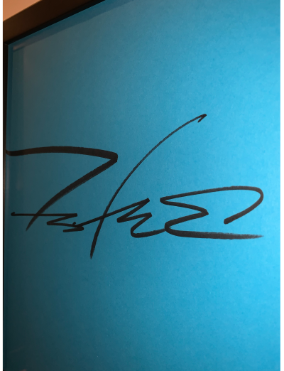 FUTURA 2000 - Drago - Signature sur papier 2