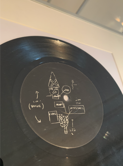 Jean Michel BASQUIAT (d’après) - Beat Bop - Impression offset sur vinyle 2