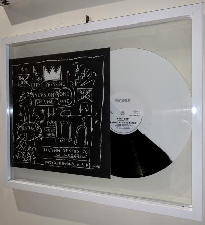 Jean-Michel BASQUIAT - Rammellzee vs K Rob Beat Bop - Sérigraphie sur vinyle 2