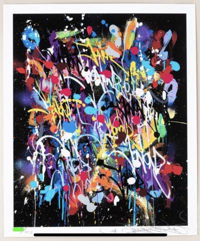 JonOne - My World - Lithographie signée au crayon 2